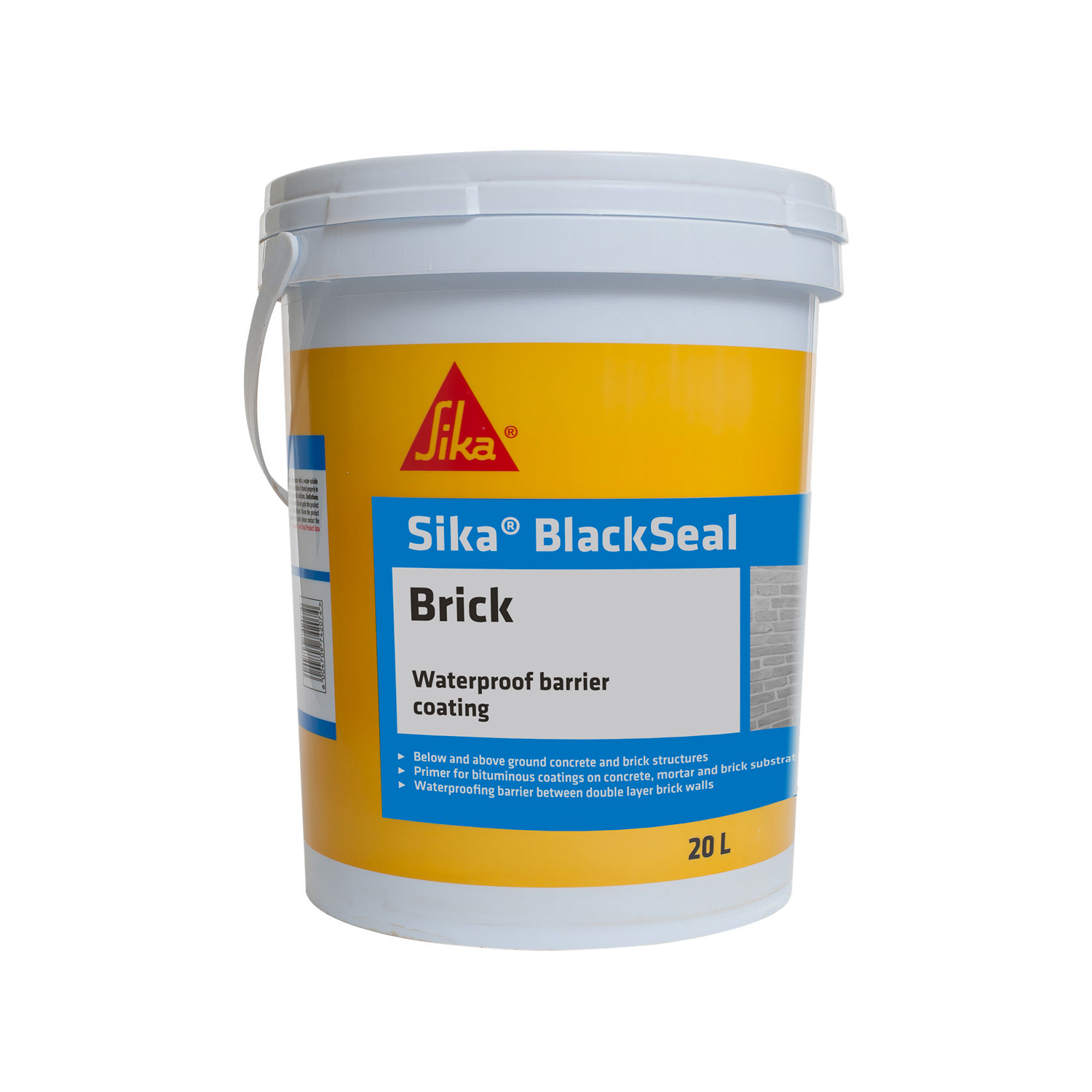 Sika BlackSeal Brick CFE Pense Construtivo