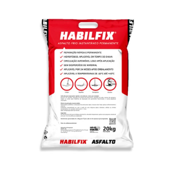 ASFALTO FRIO “HABILIFIX” 20Kg